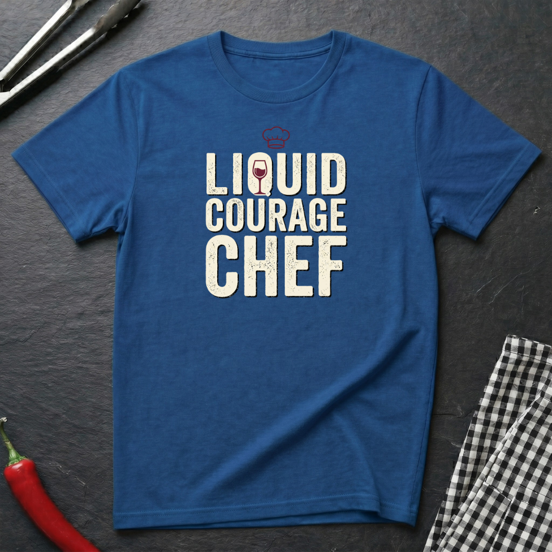 Liquid Courage Chef T-Shirt