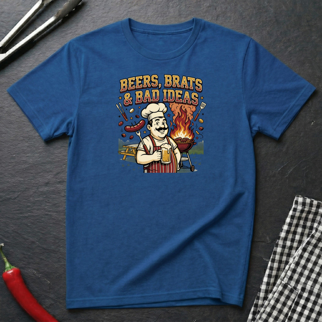 Beers Brats & Bad Ideas T-Shirt