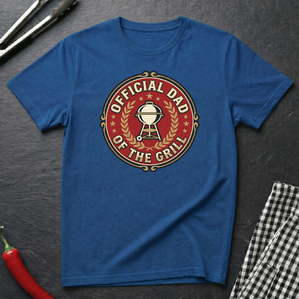 Official Dad Of The Grill T-Shirt