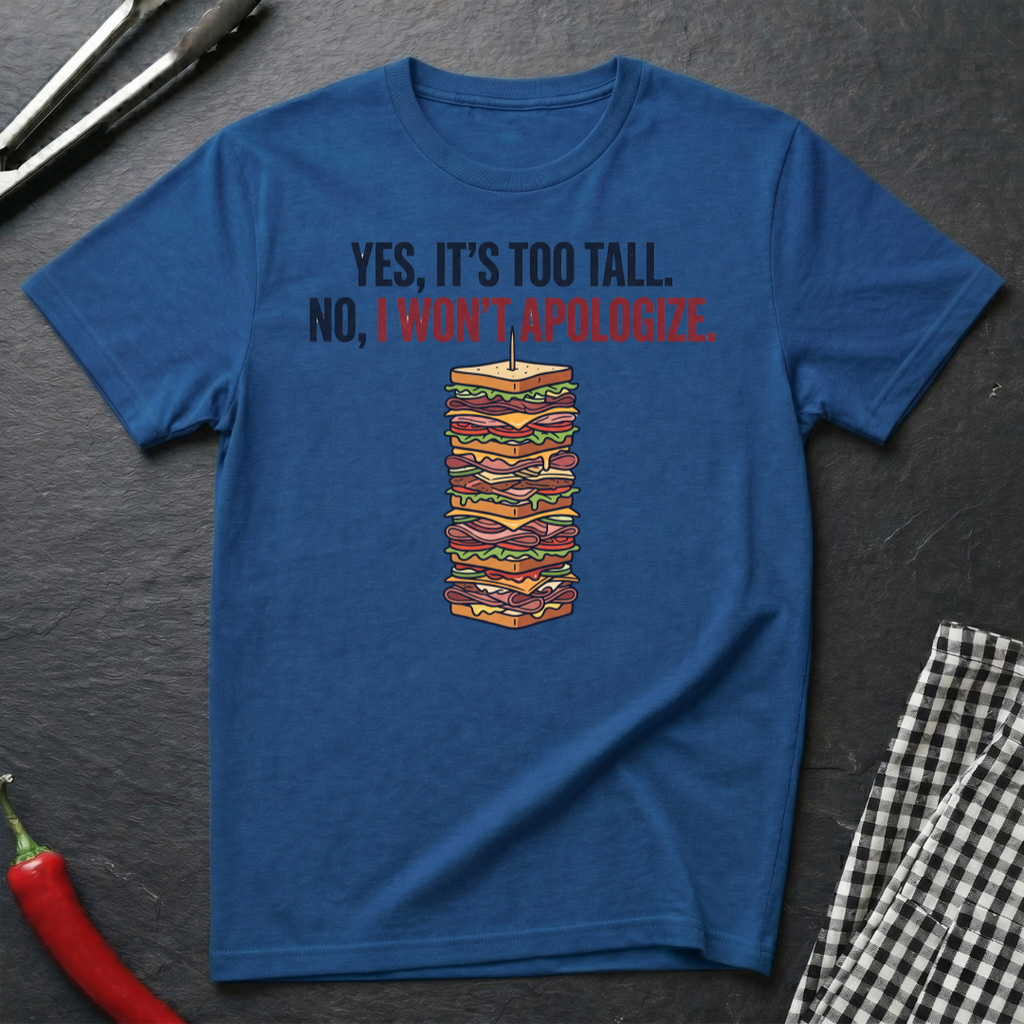 Too Tall, No Apology T-Shirt