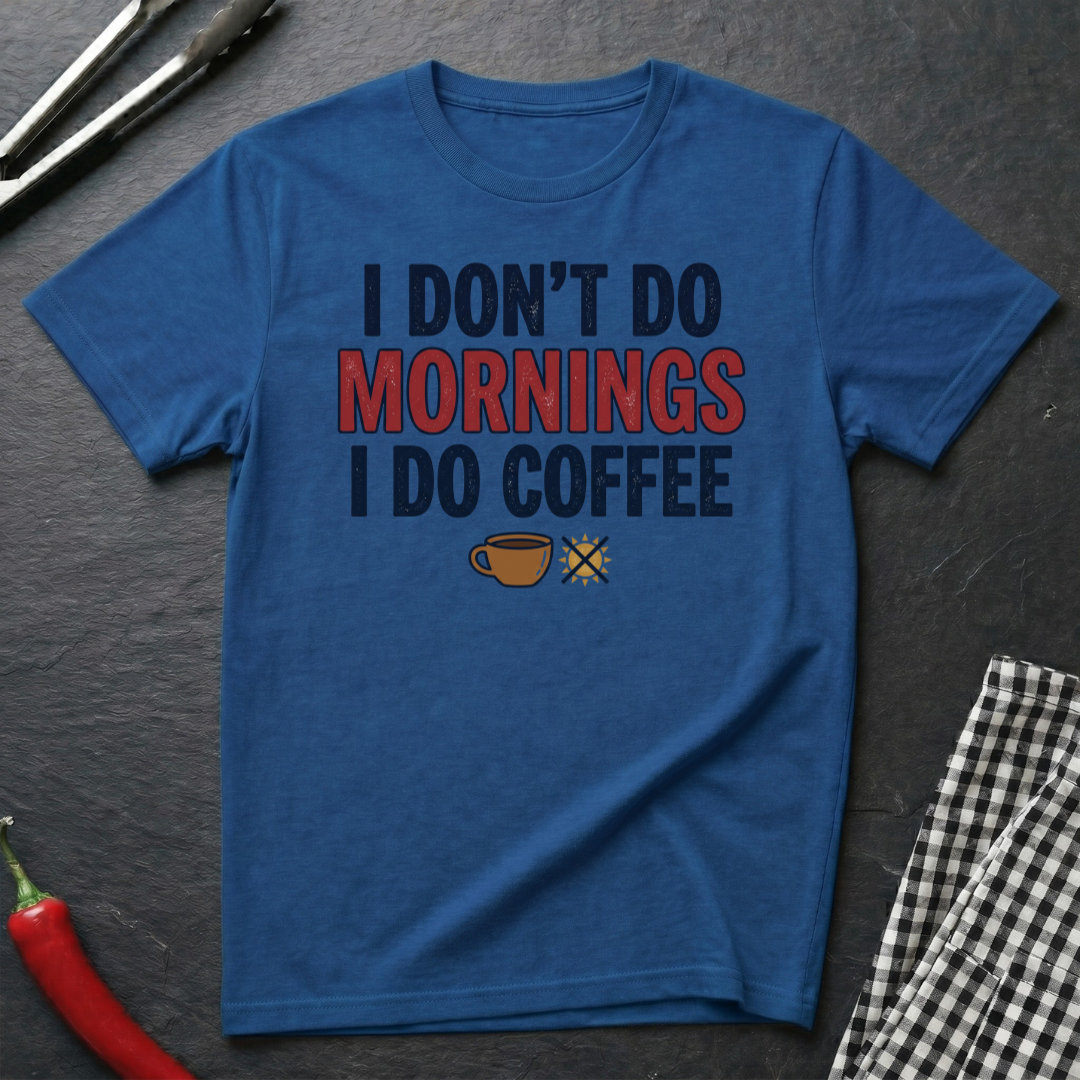 I Don't Do Mornings T-Shirt