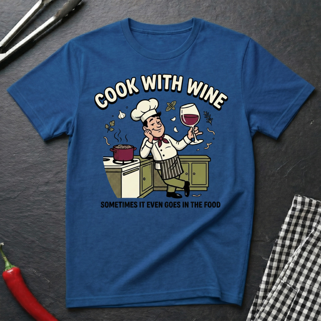 Cook With Wine T-Shirt