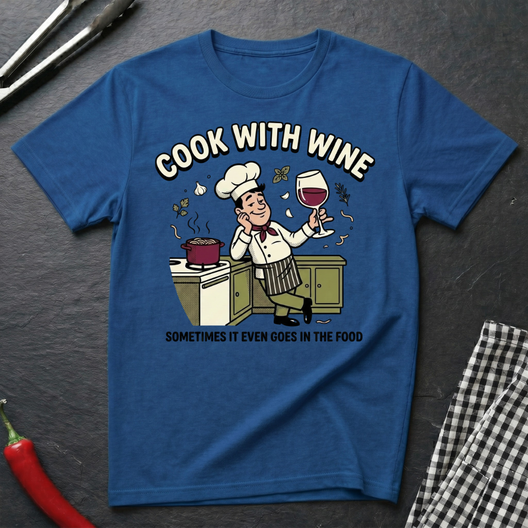 Cook With Wine T-Shirt