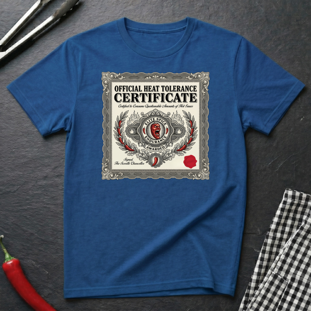 Heat Tolerance Certificate T-Shirt