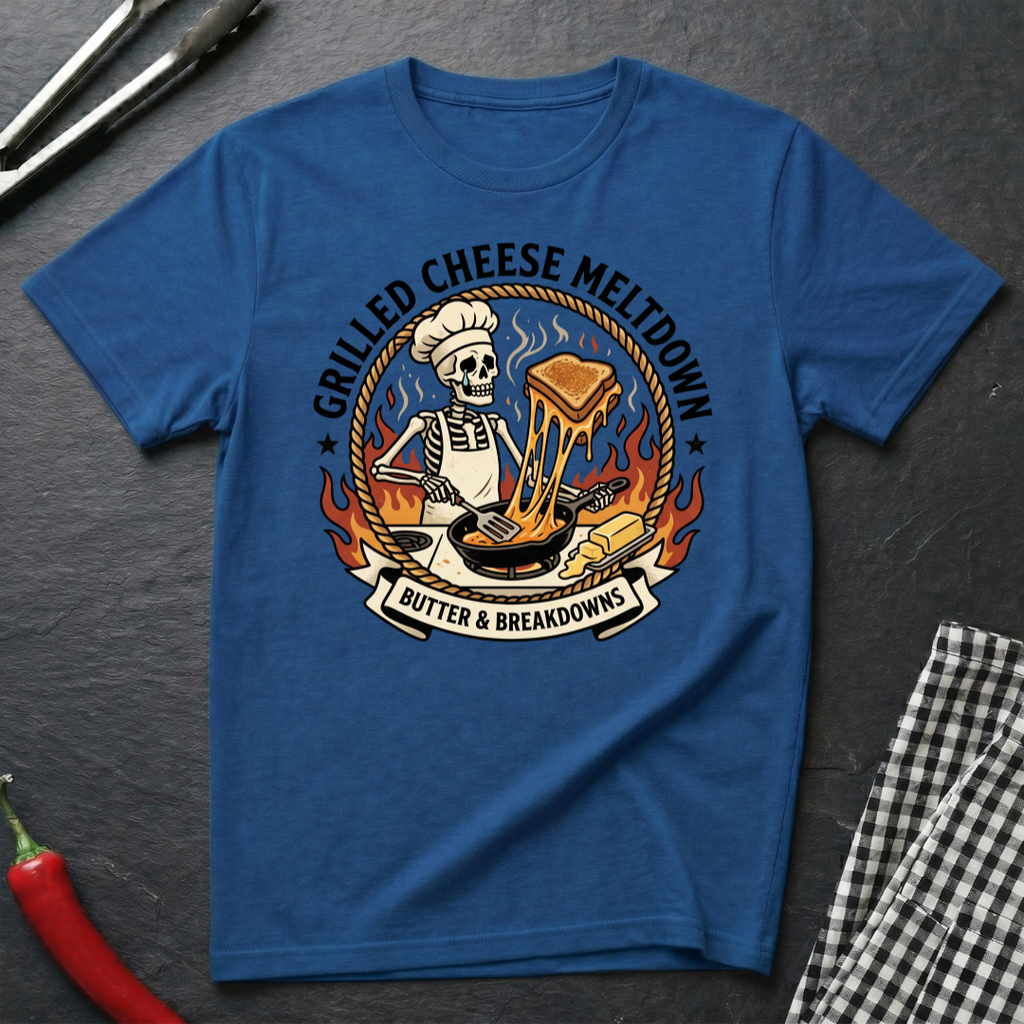 Grilled Cheese Meltdown T-Shirt