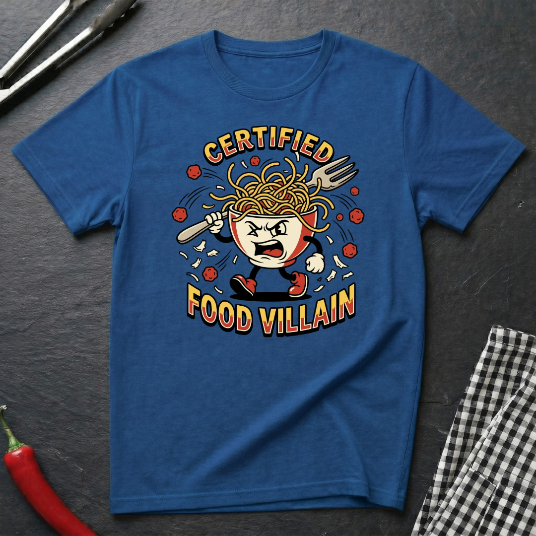 Certified Food Villain T-Shirt