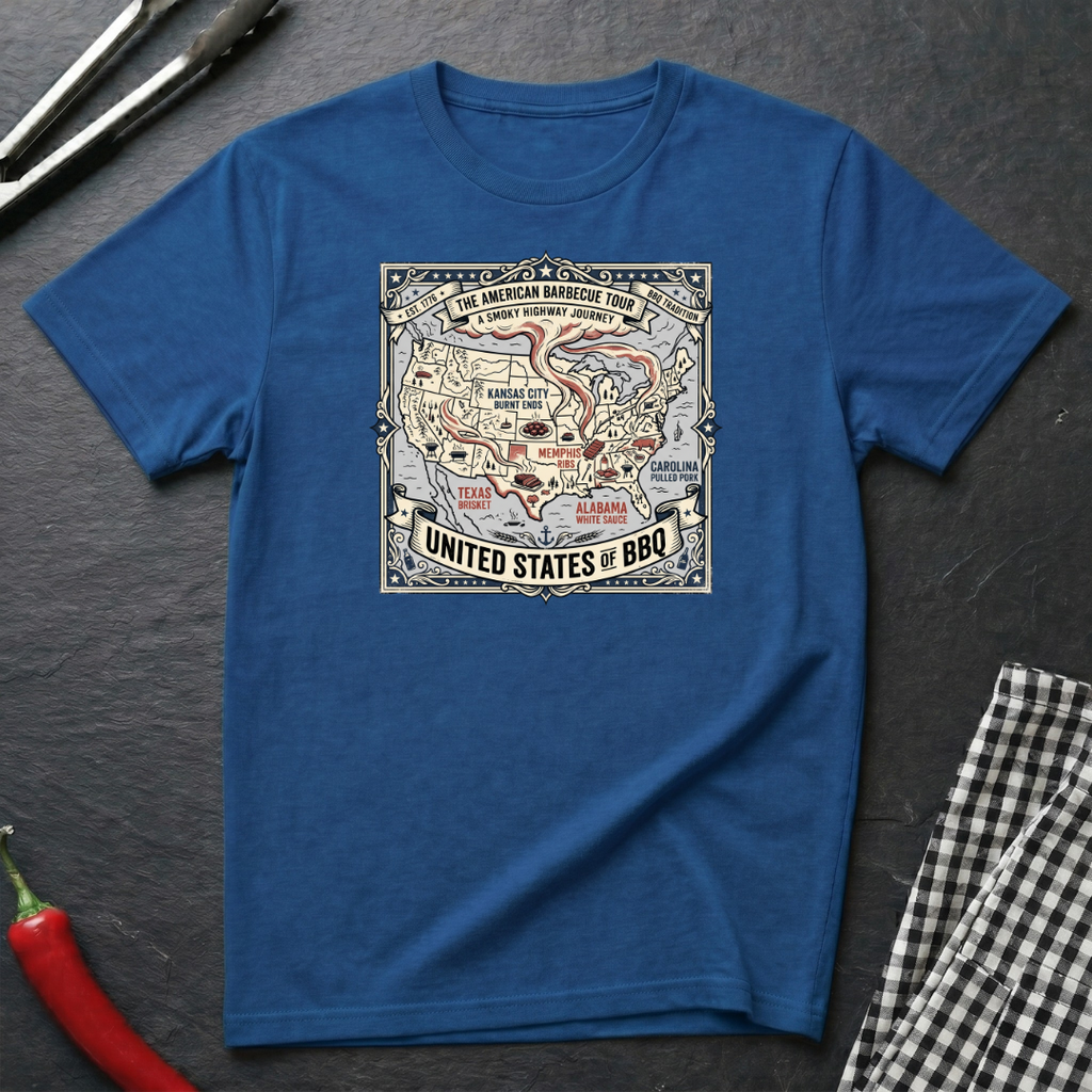 United States Of BBQ T-Shirt