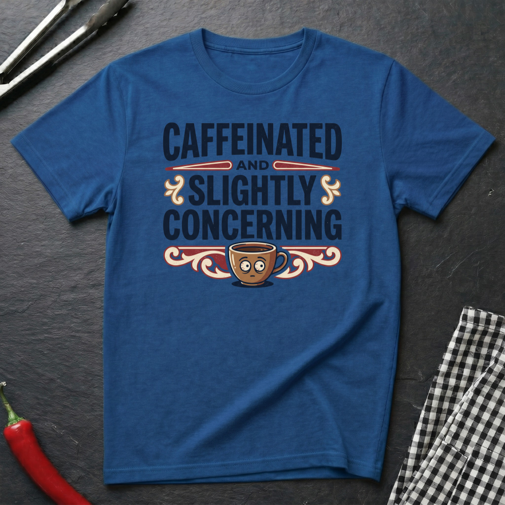 Caffeinated & Concerning T-Shirt