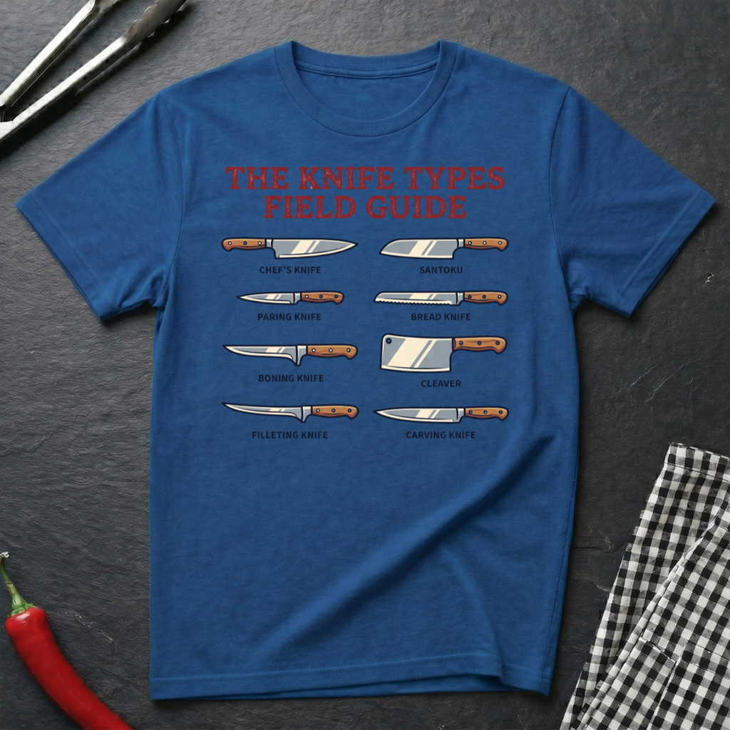Knife Type Field Guide T-Shirt