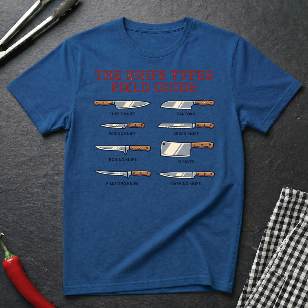 Knife Type Field Guide T-Shirt