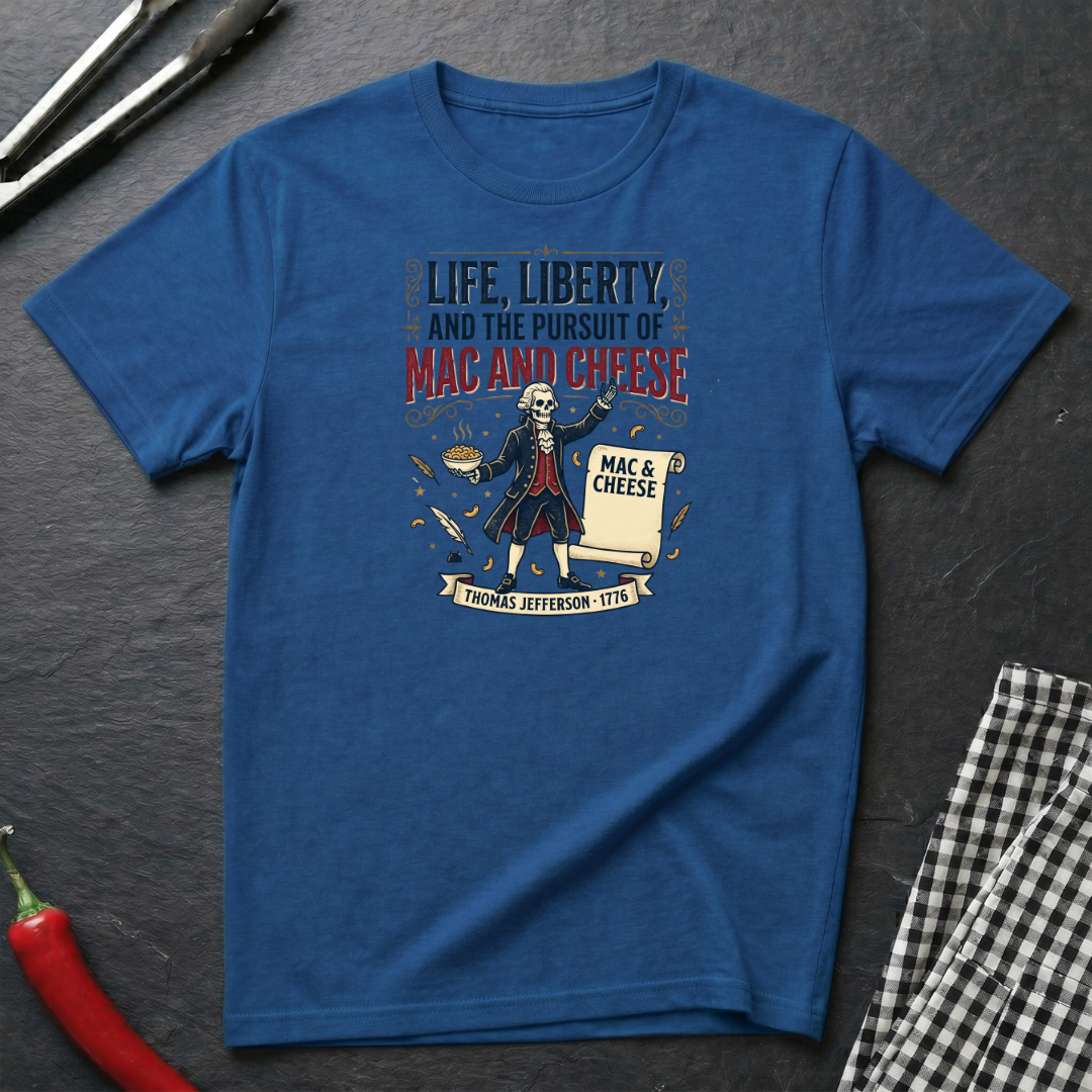 Life, Liberty, Mac & Cheese T-Shirt