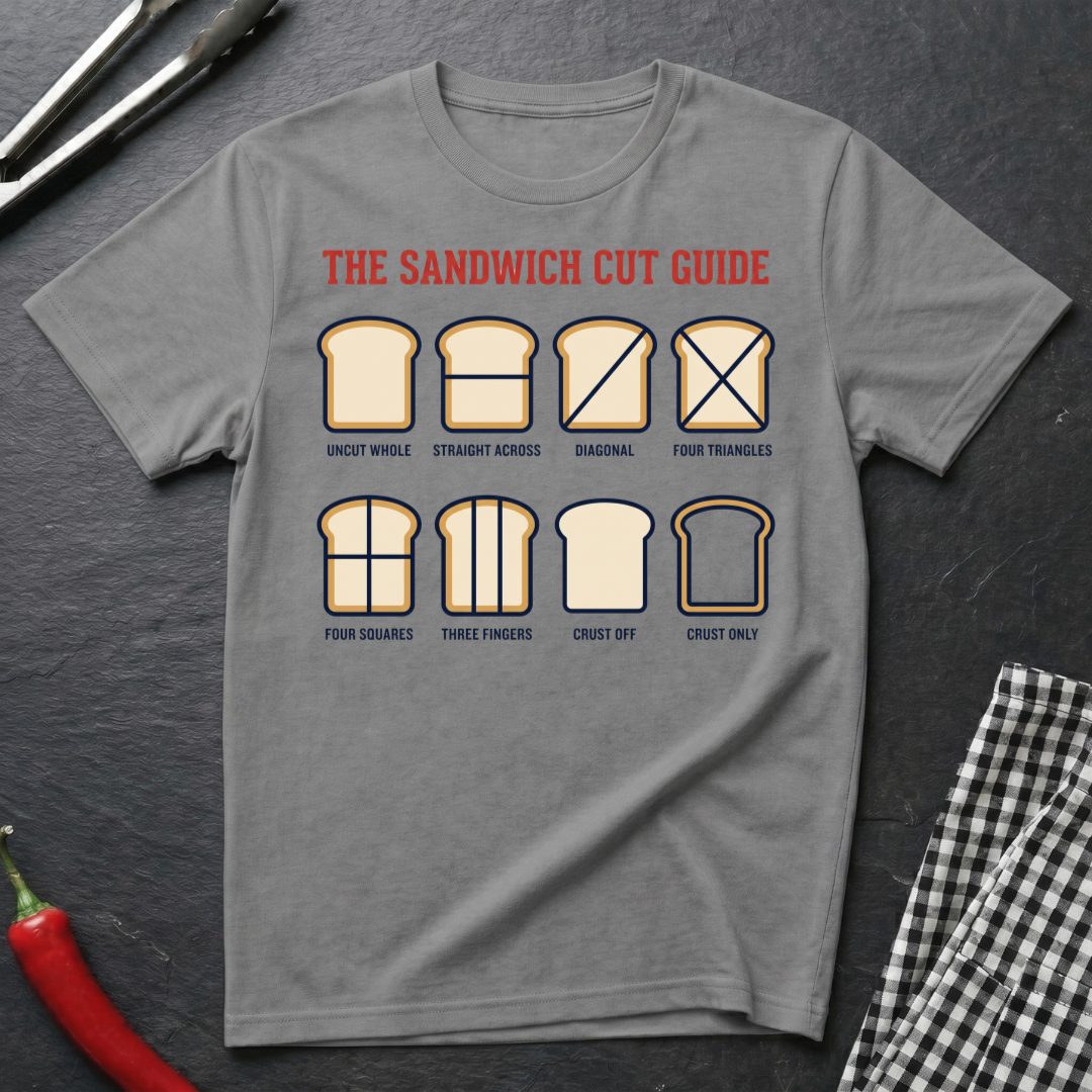 Sandwich Cut Guide T-Shirt