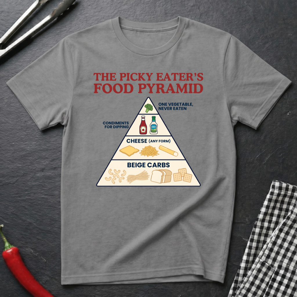 Picky Eater's Food Pyramid T-Shirt