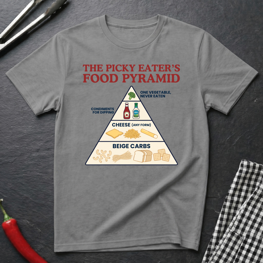Picky Eater's Food Pyramid T-Shirt