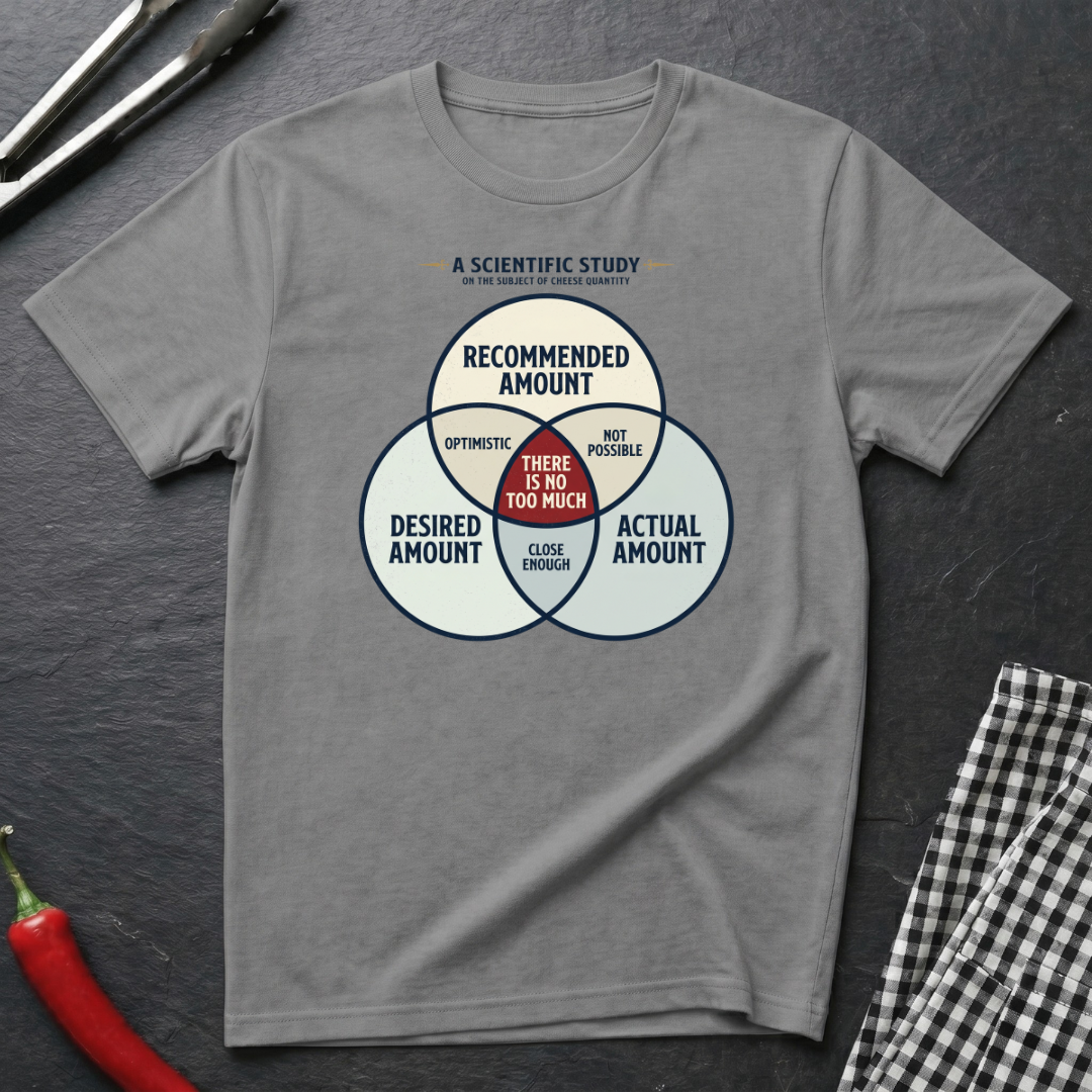 Cheese Quantity Study T-Shirt