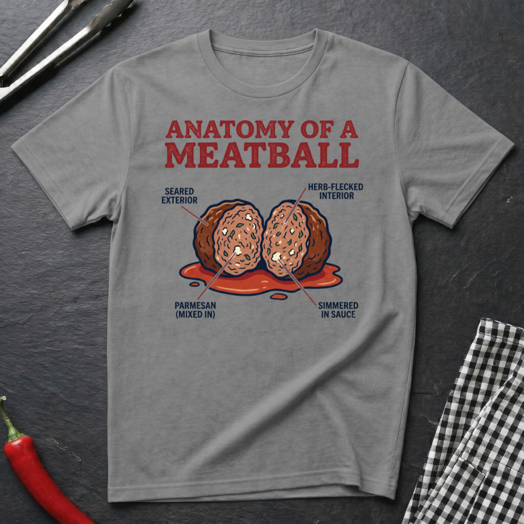 Meatball Anatomy T-Shirt