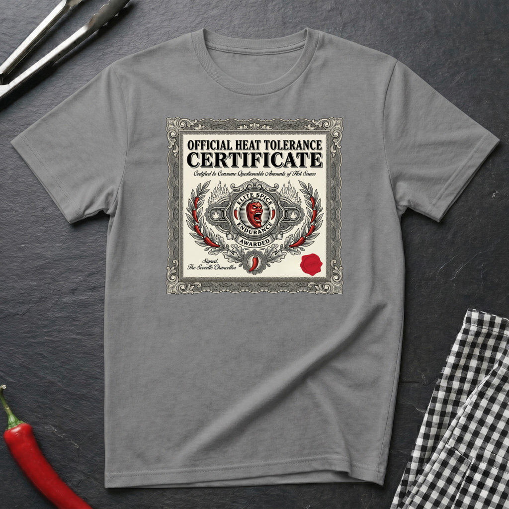 Heat Tolerance Certificate T-Shirt