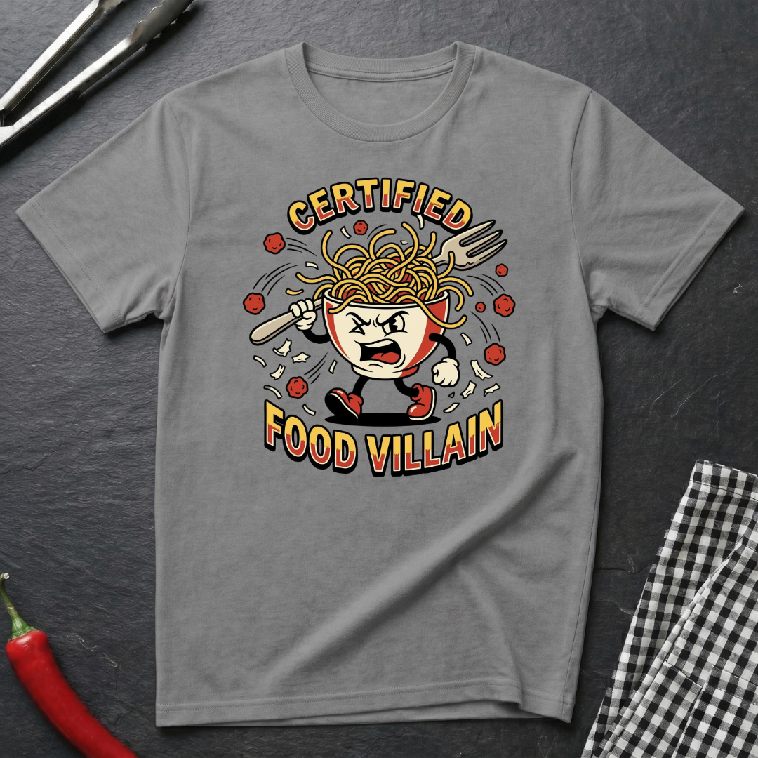 Certified Food Villain T-Shirt