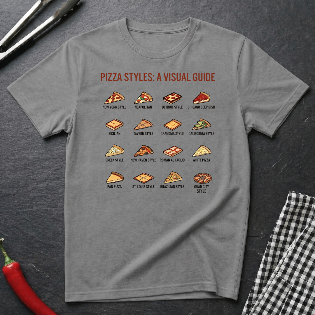 Pizza Visual Guide T-Shirt