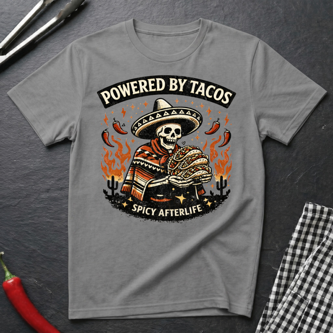 Powered By Tacos T-Shirt