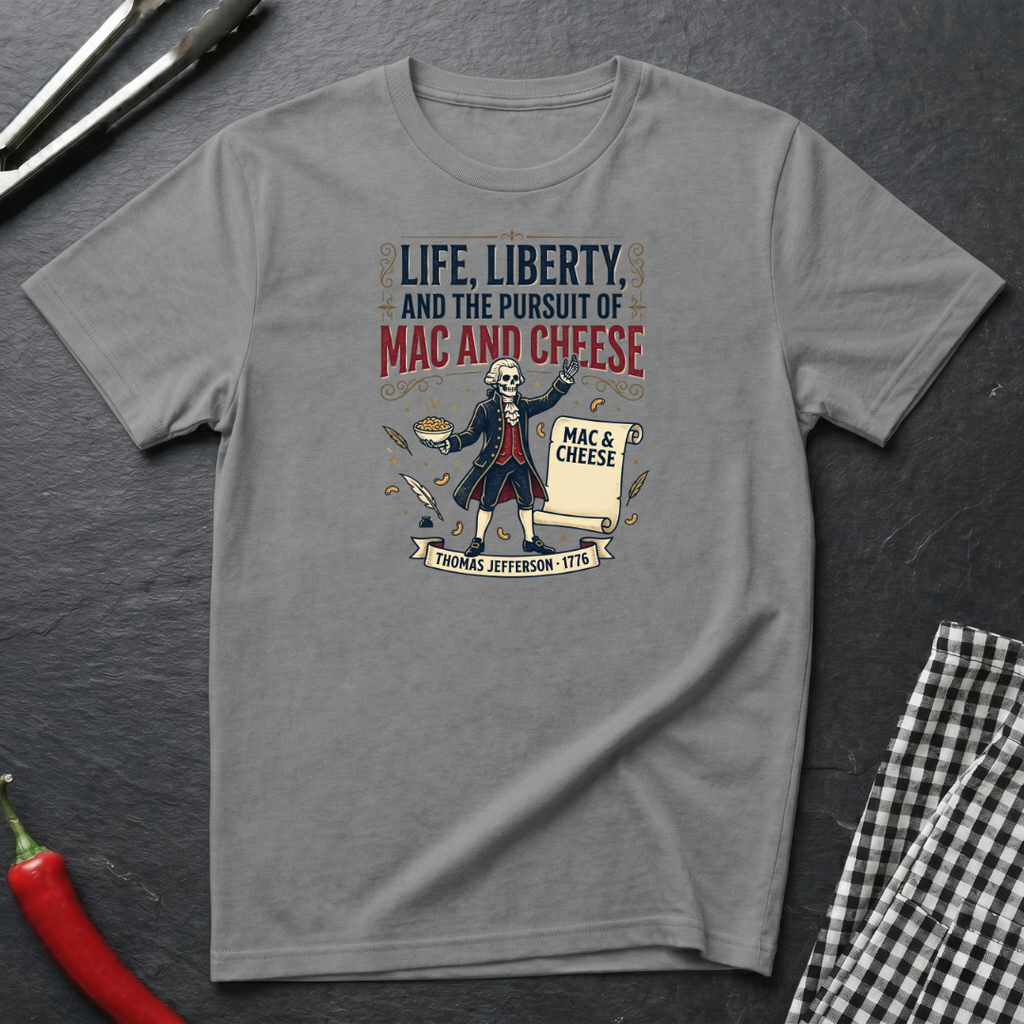 Life, Liberty, Mac & Cheese T-Shirt