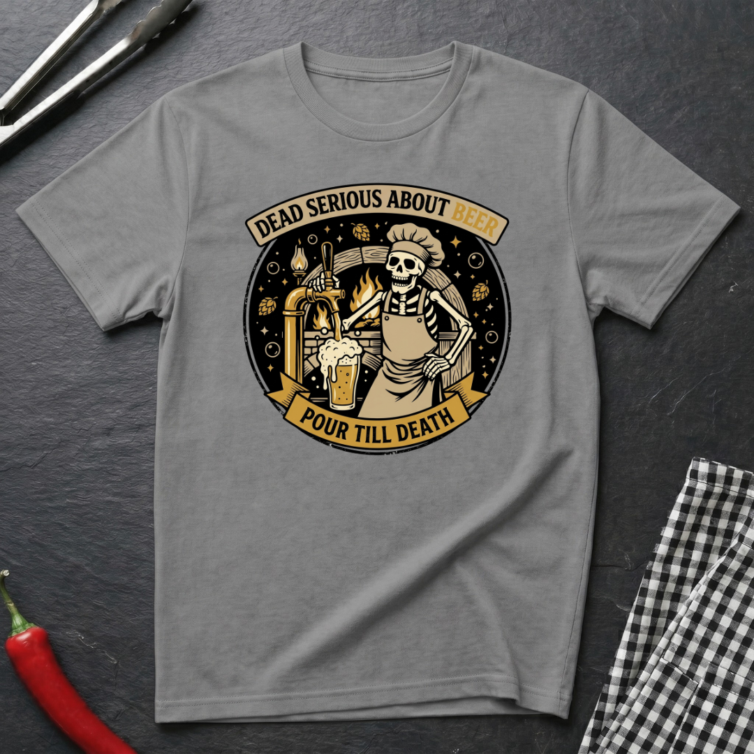 Dead Serious About Beer T-Shirt