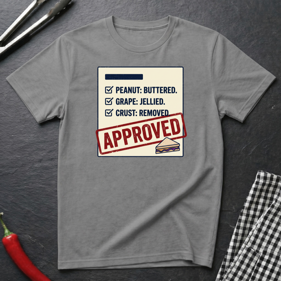 PB&J Checklist T-Shirt