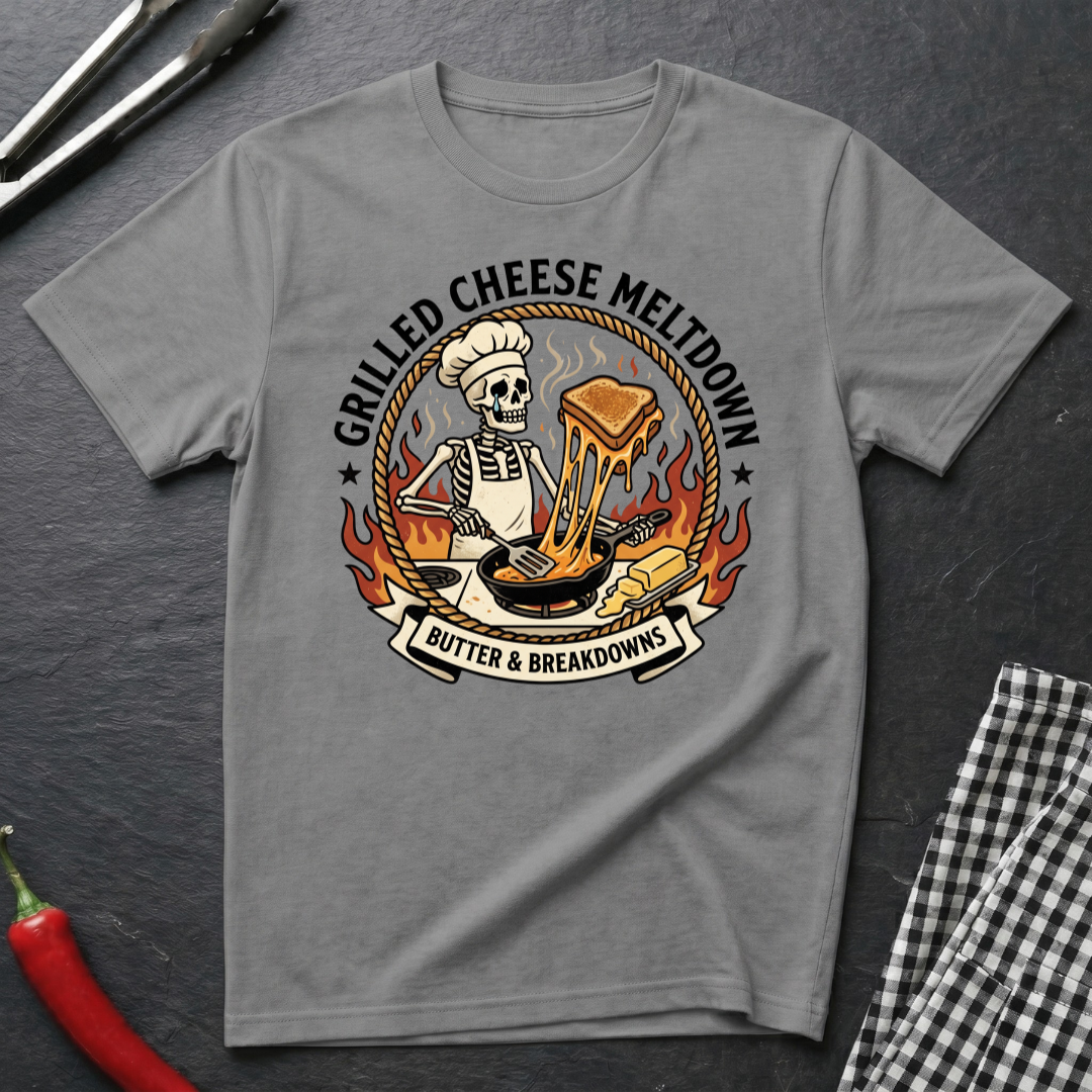 Grilled Cheese Meltdown T-Shirt