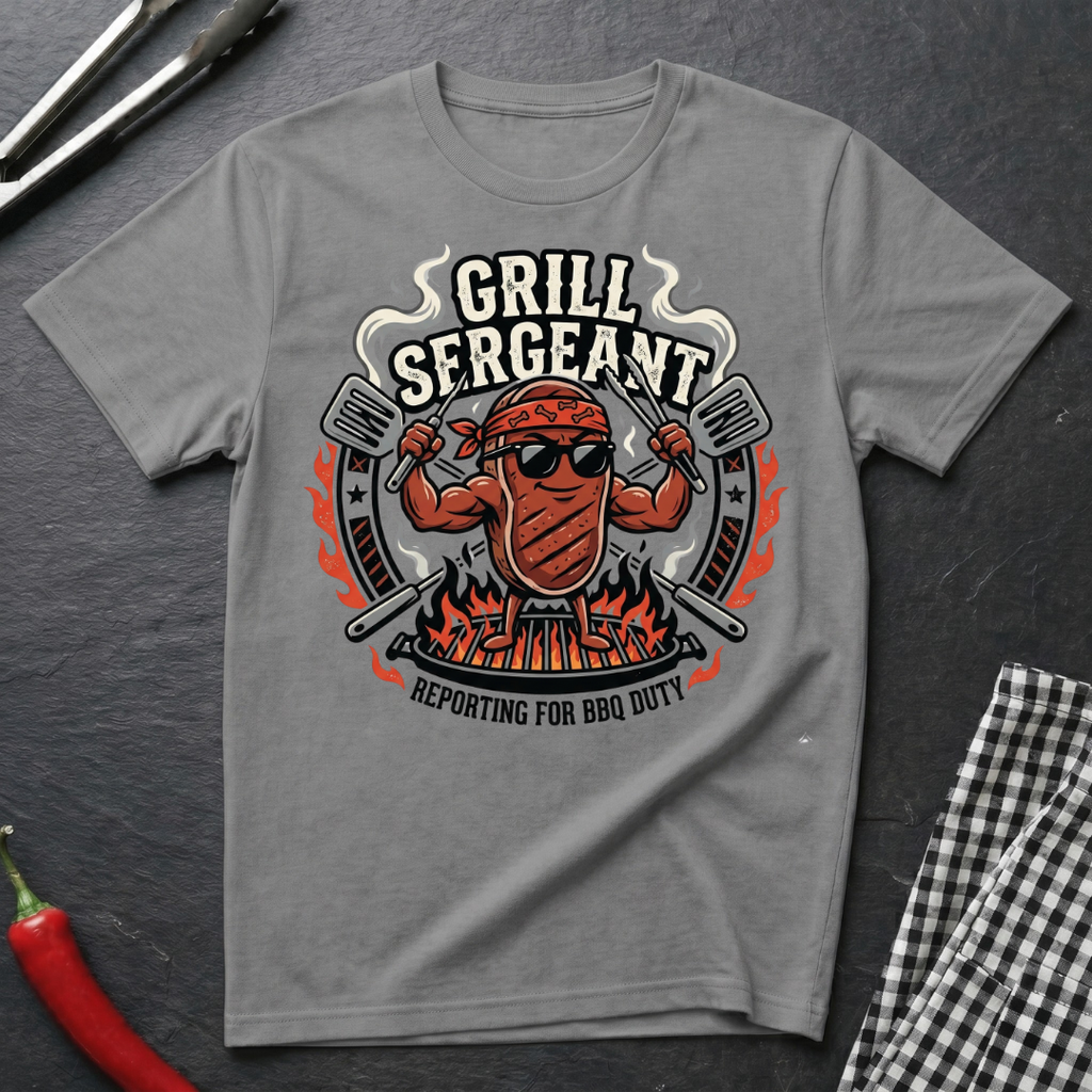 Reporting For BBQ Duty T-Shirt