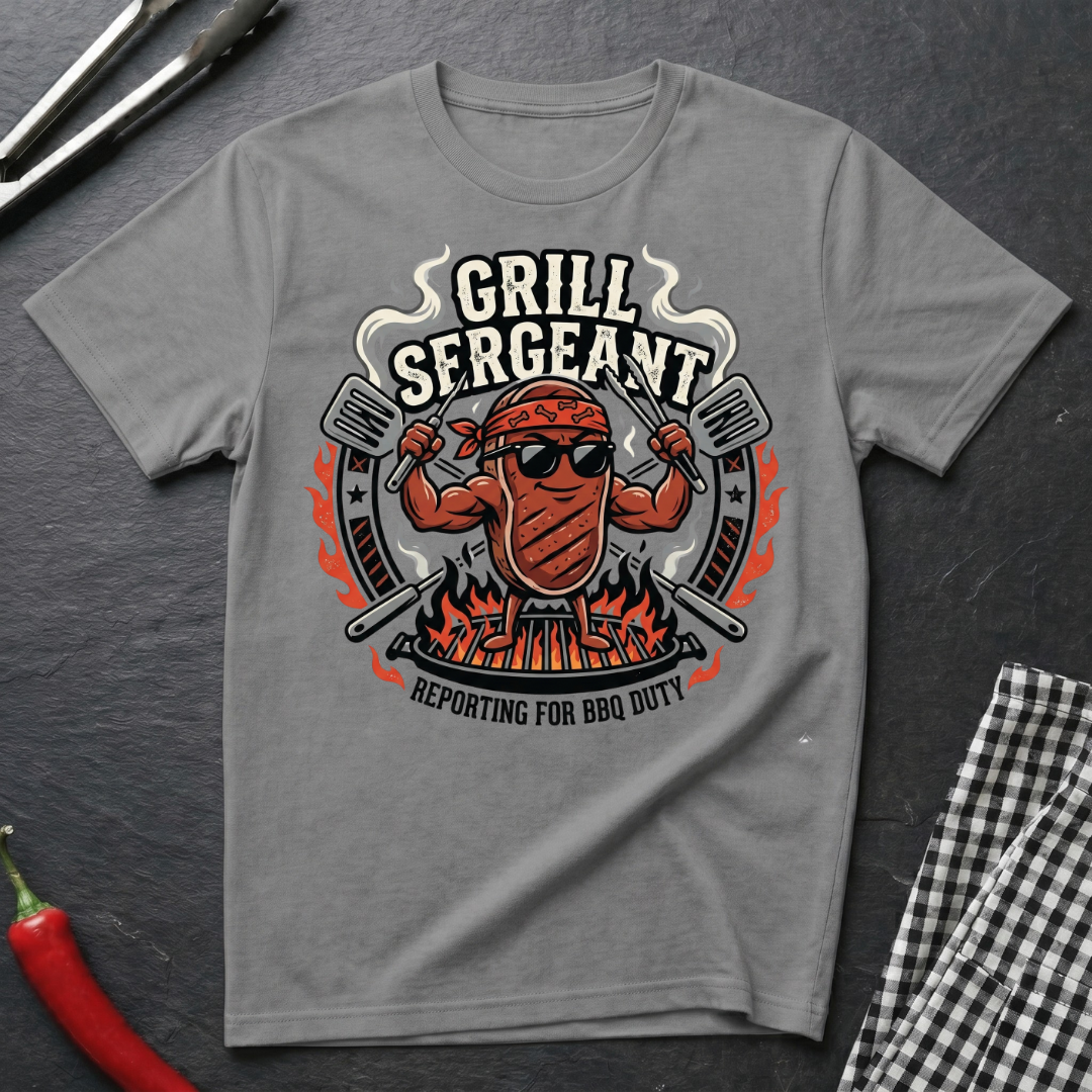 Reporting For BBQ Duty T-Shirt