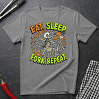Eat.Sleep.Fork.Repeat. T-Shirt