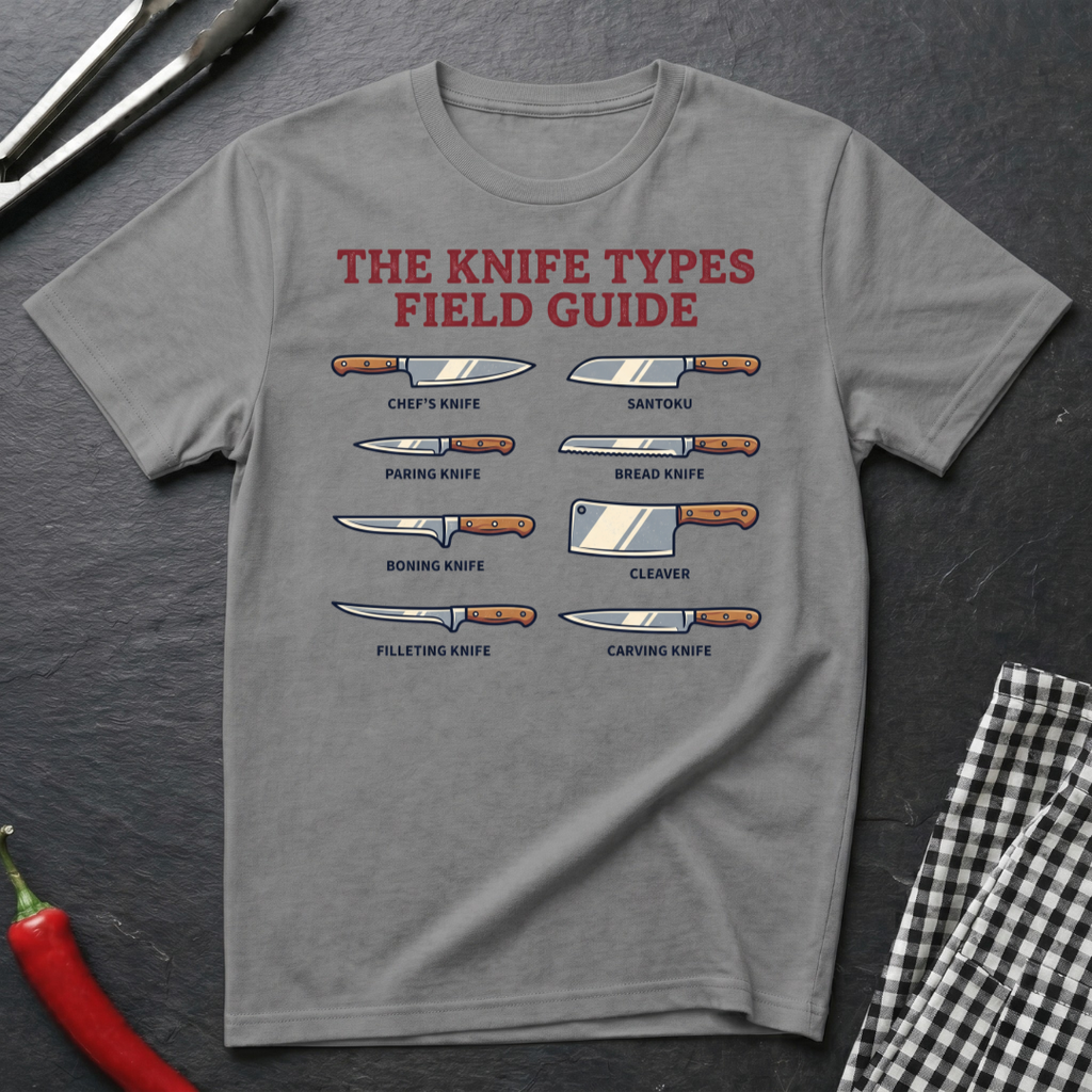 Knife Type Field Guide T-Shirt