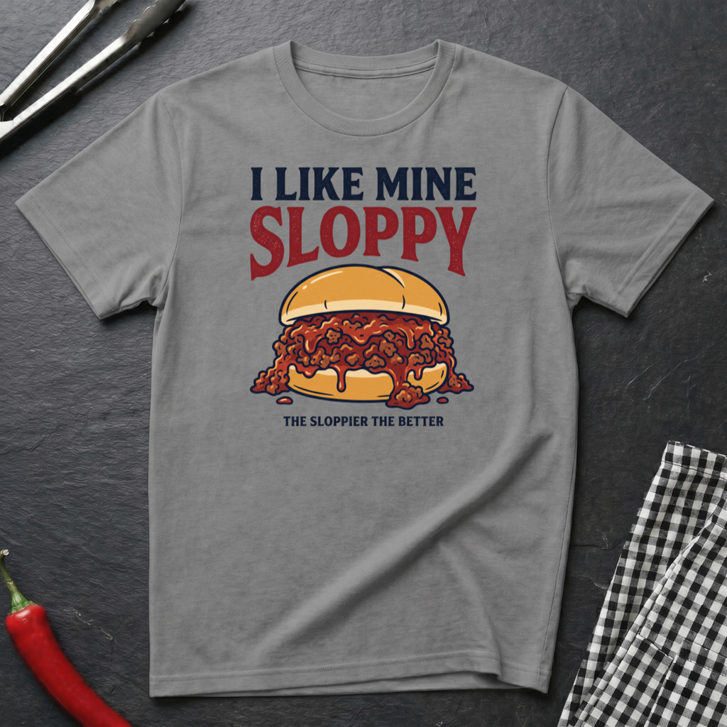 I Like Mine Sloppy T-Shirt