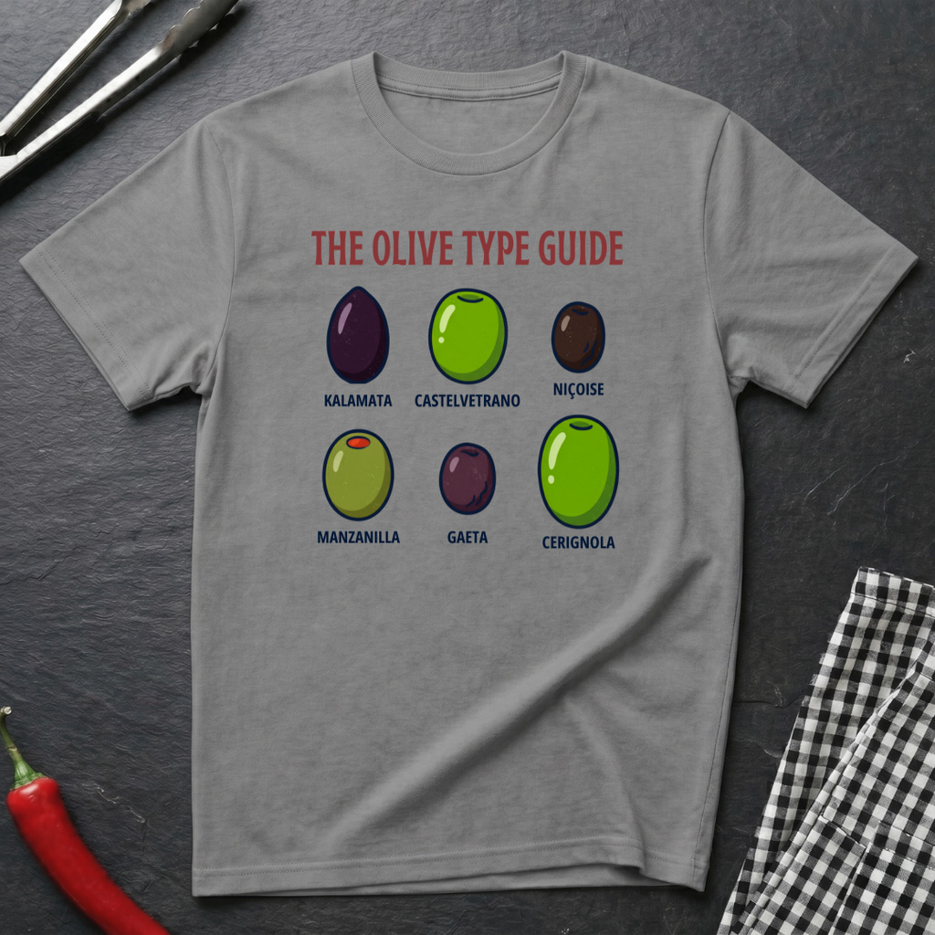 Olive Type Guide T-Shirt