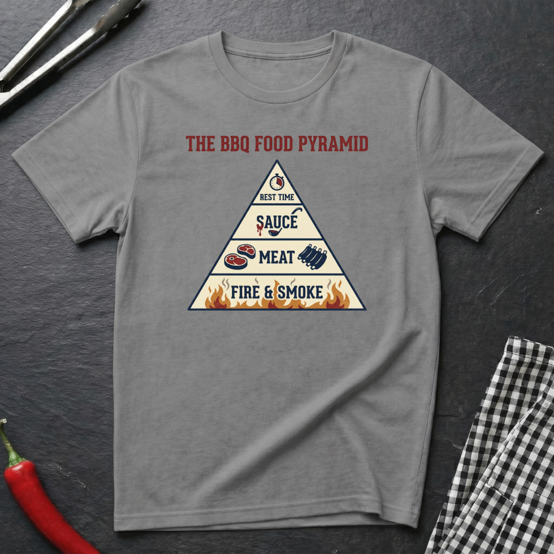 BBQ Food Pyramid T-Shirt
