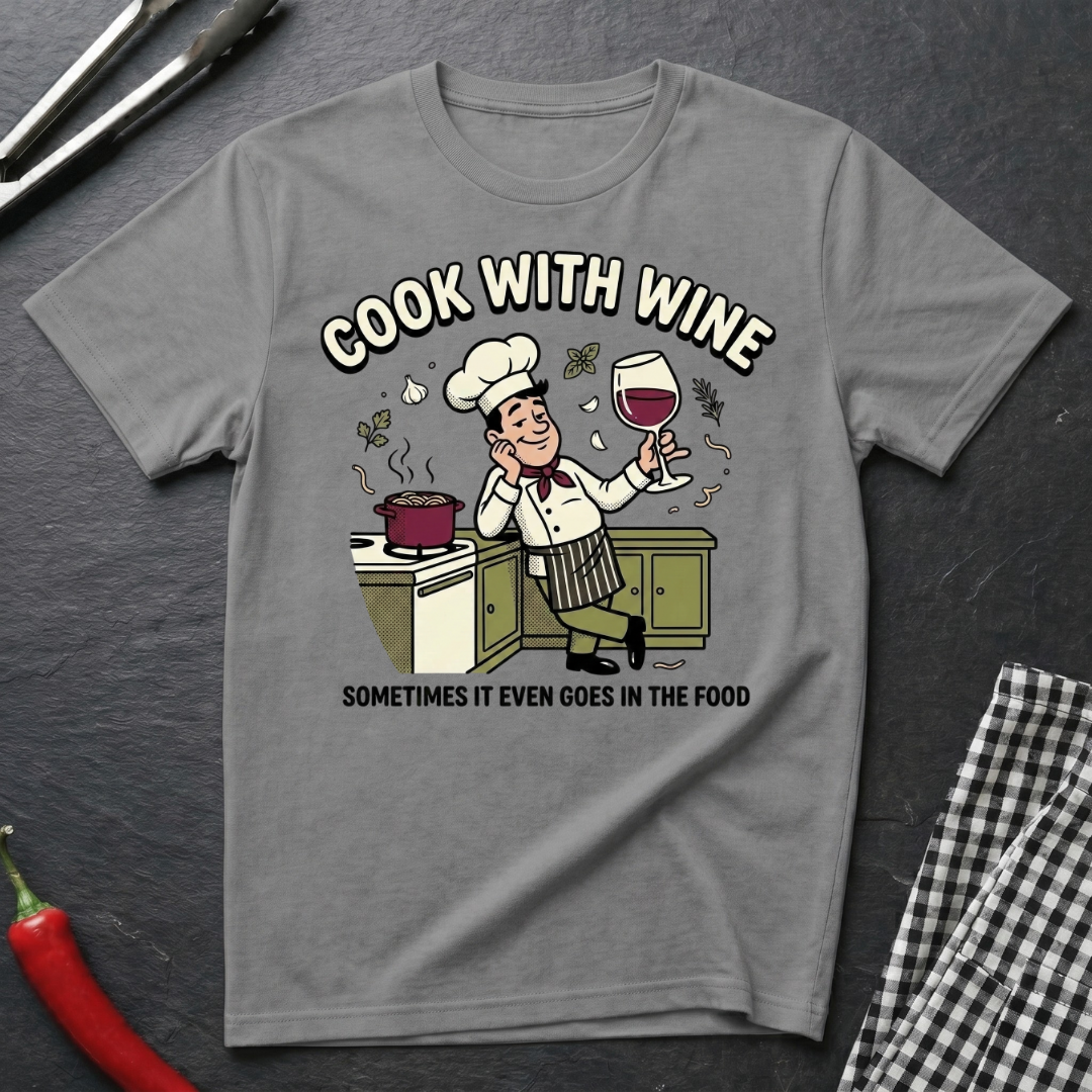 Cook With Wine T-Shirt