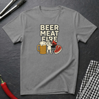 Beer Meat Fire T-Shirt