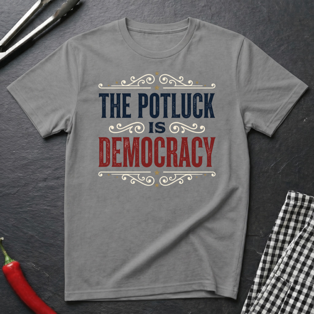 Potluck Is Democracy T-Shirt