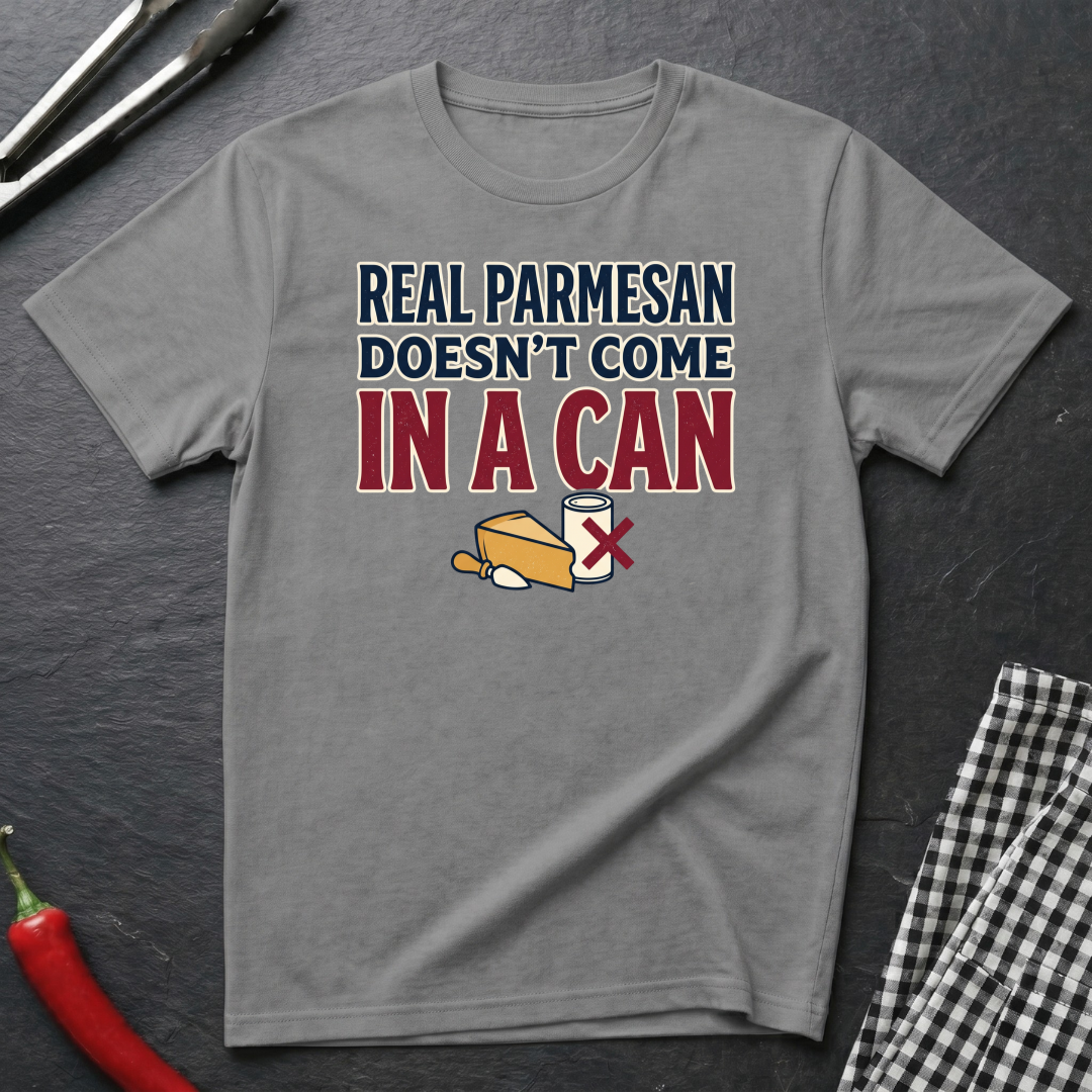 Real Parmesan Not From A Can T-Shirt