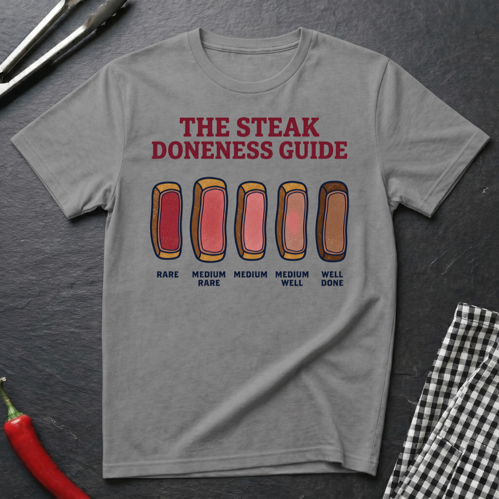 Steak Doneness Guide T-Shirt