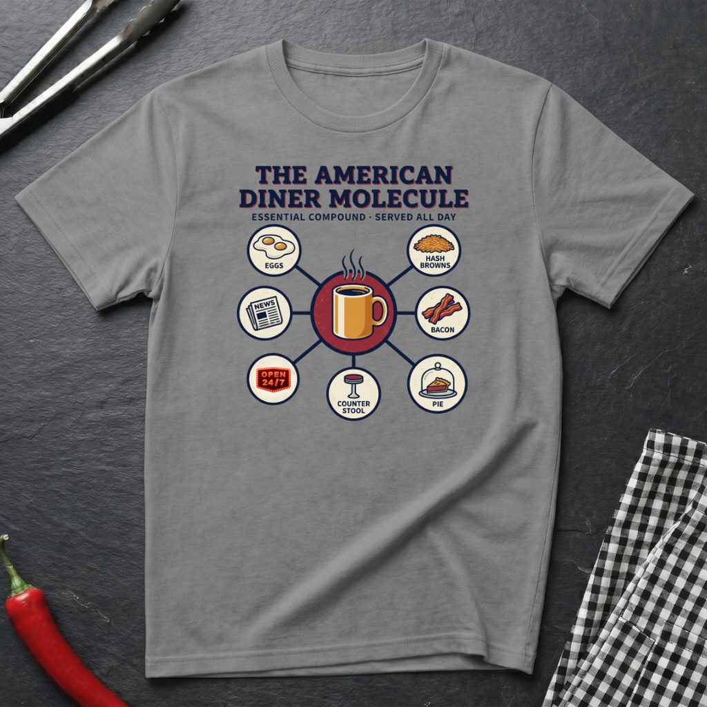 American Diner Molecule T-Shirt
