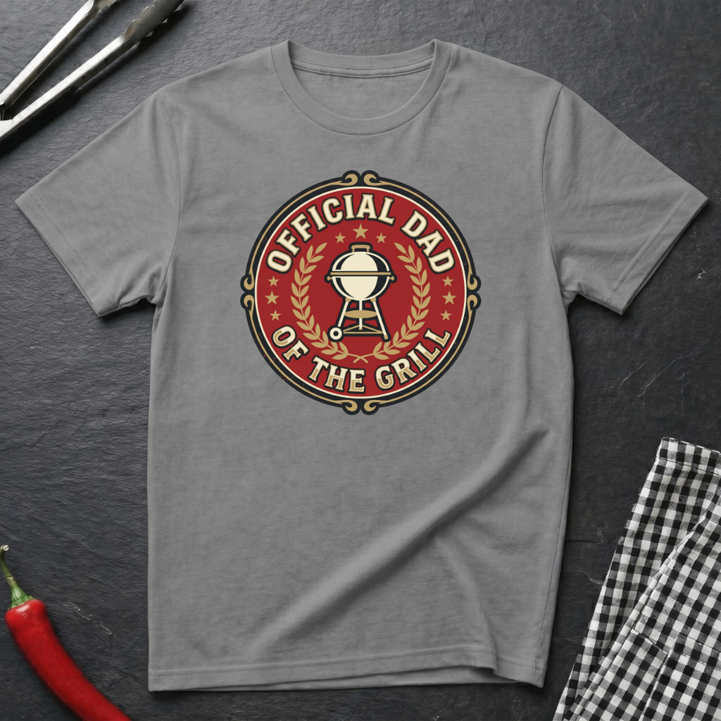 Official Dad Of The Grill T-Shirt