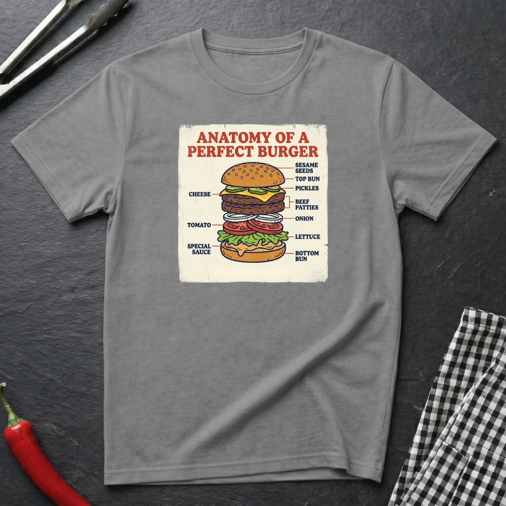 Burger Anatomy T-Shirt