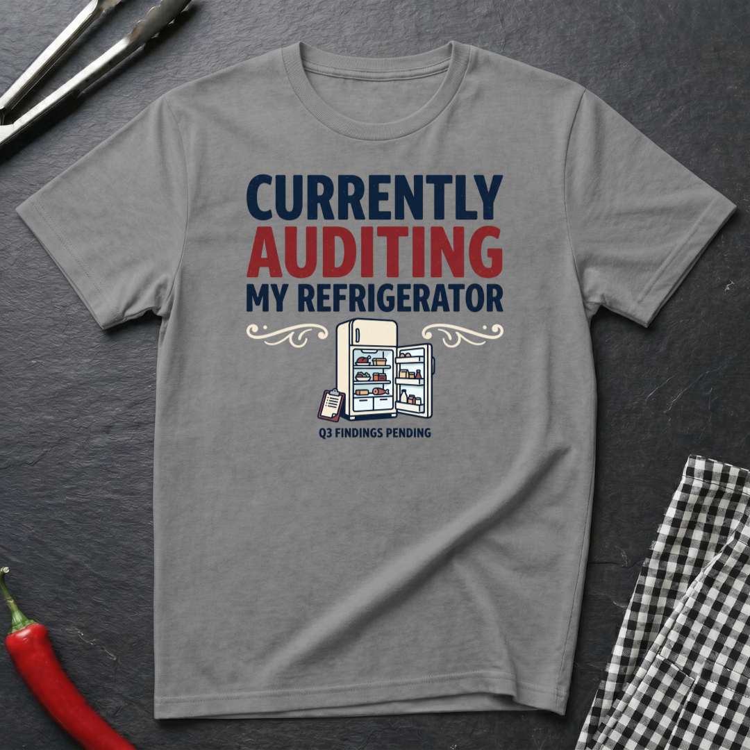 Auditing My Refrigerator T-Shirt