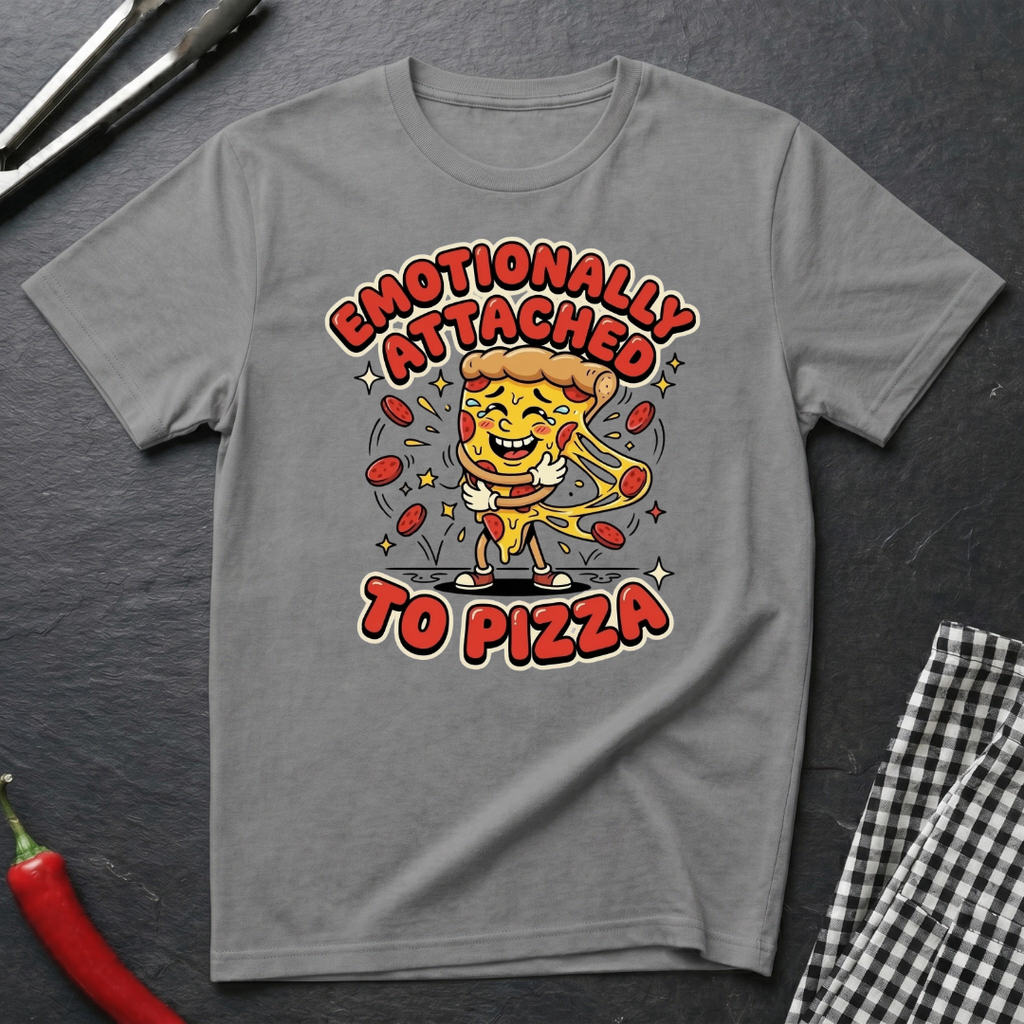 Emotionally Attached to Pizza T-Shirt