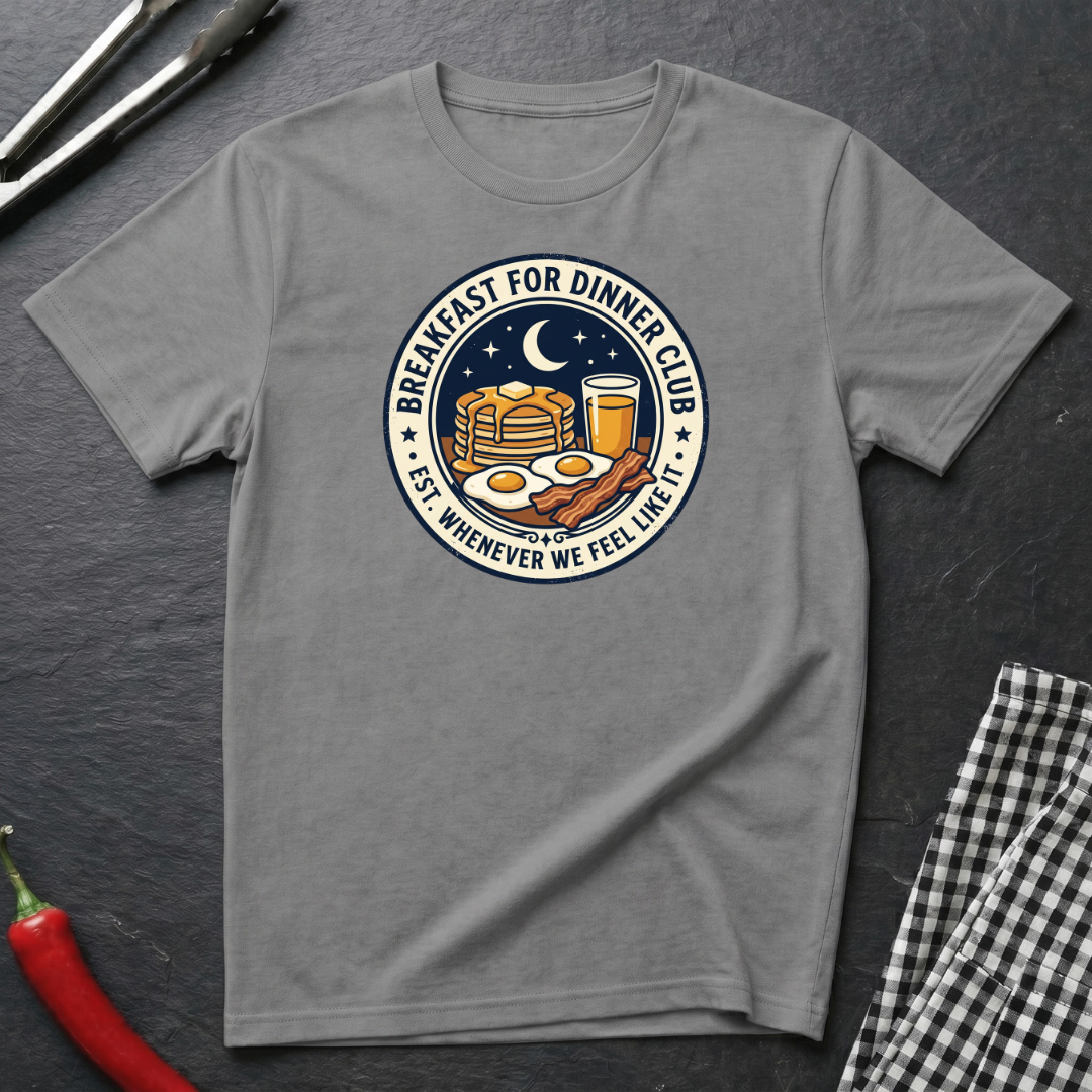 Breakfast For Dinner Club T-Shirt