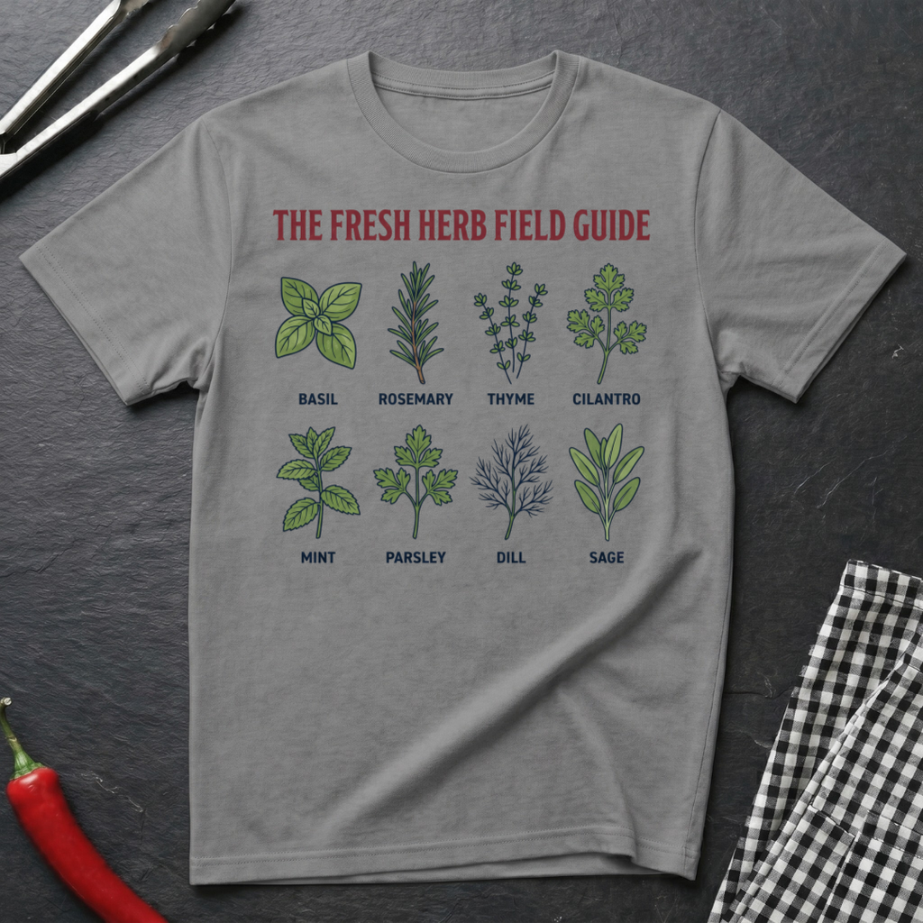 Fresh Herb Field Guide T-Shirt