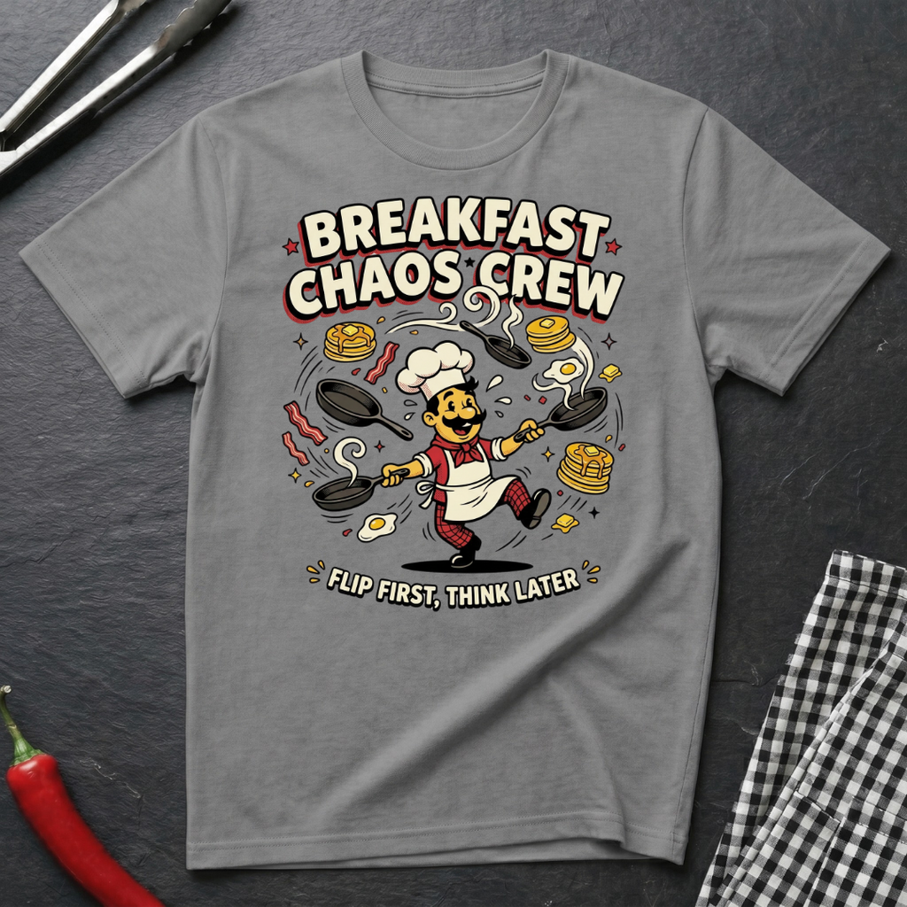 Breakfast Chaos Crew T-Shirt