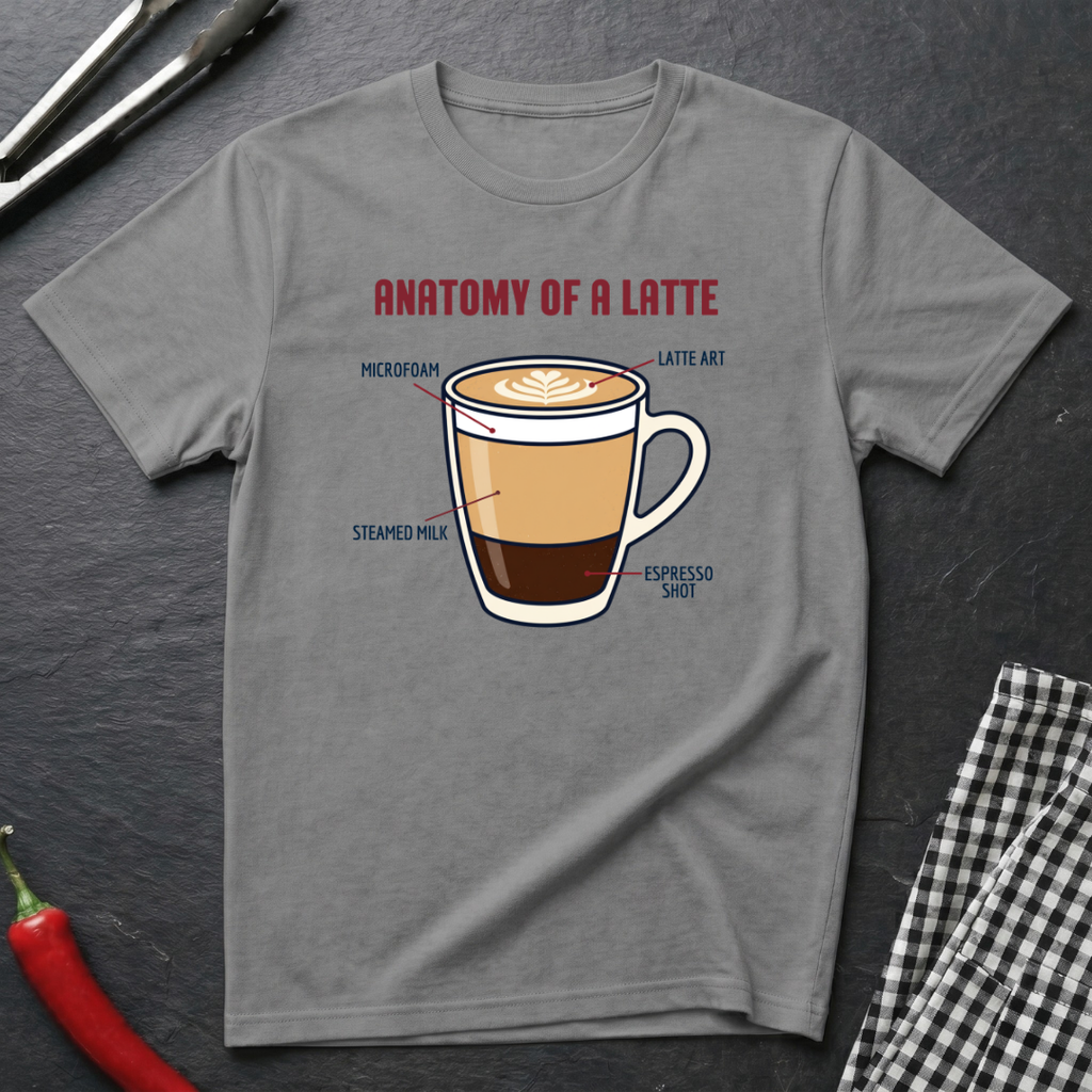 Latte Anatomy T-Shirt