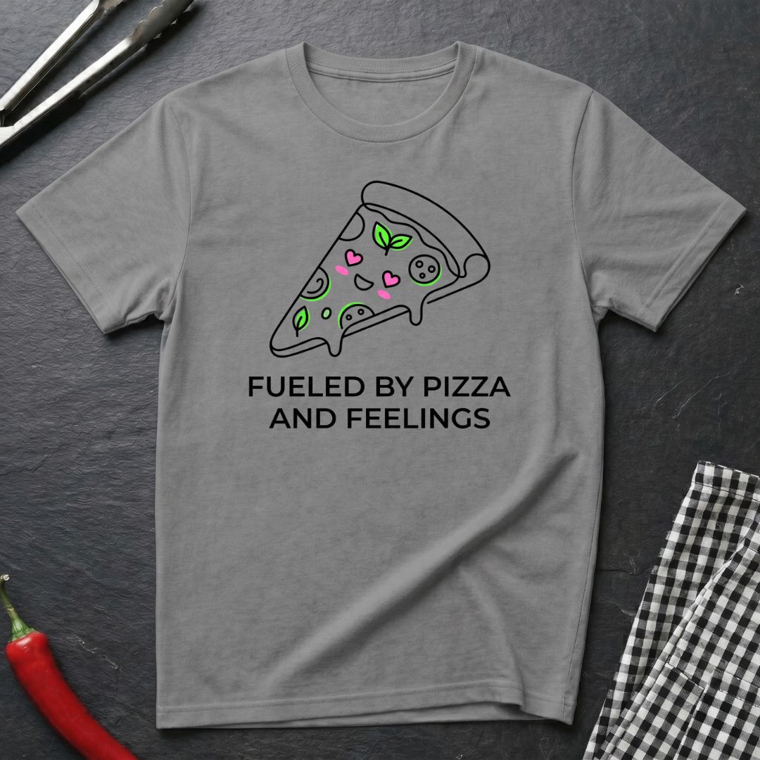 Fueled By Pizza and Feelings T-Shirt